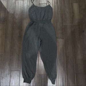 Anthropologie Army Green Jumpsuit